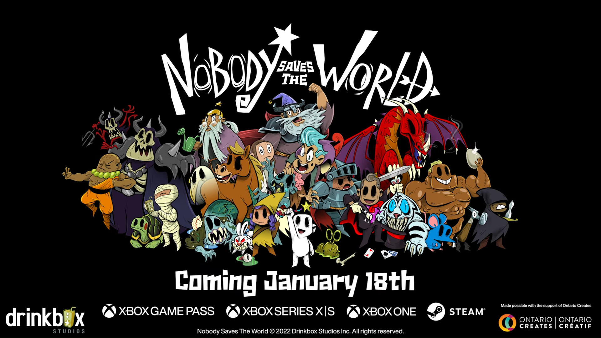 Nobody Saves the World - January 18th