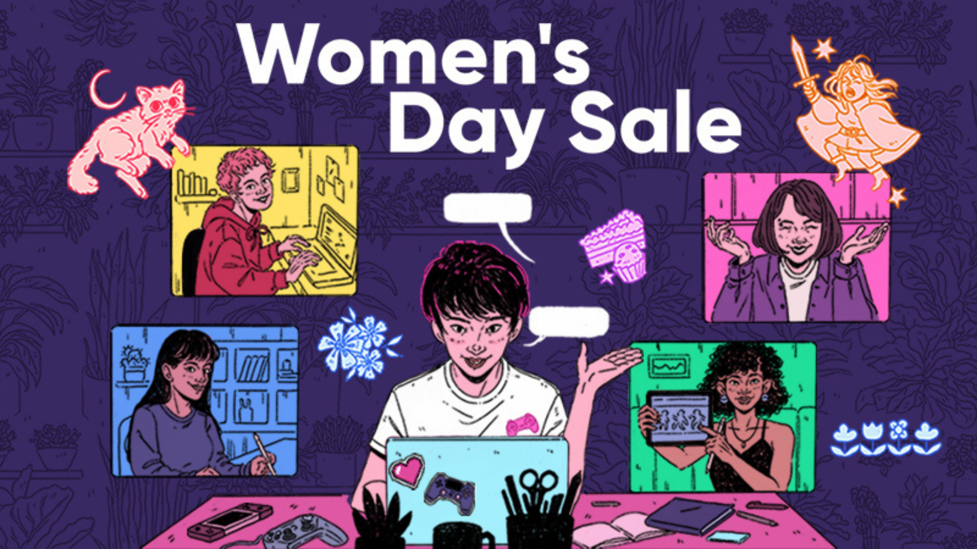 Steam Women's Day Sale