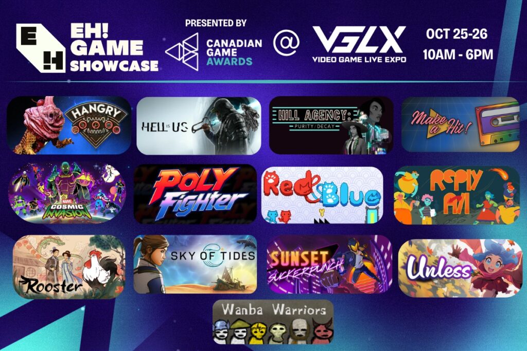 Eh Game Showcase VGLX 2025